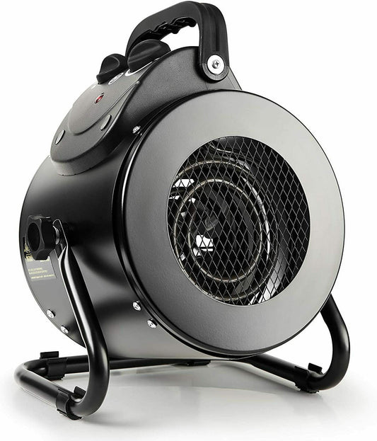 1500W Greenhouse Heater with Splash Protection & Adjustable Thermostat