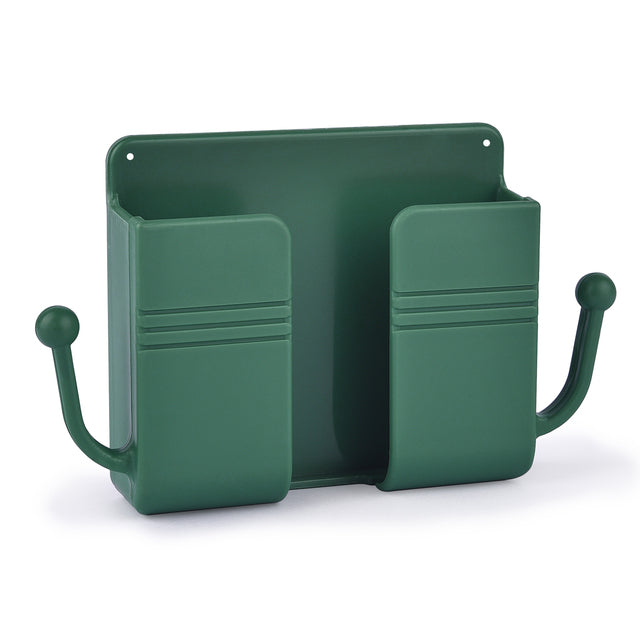 Entryway Organizer Rack for Keys and Mail - Wall Mounted Storage with Compartments for Kitchen and Office