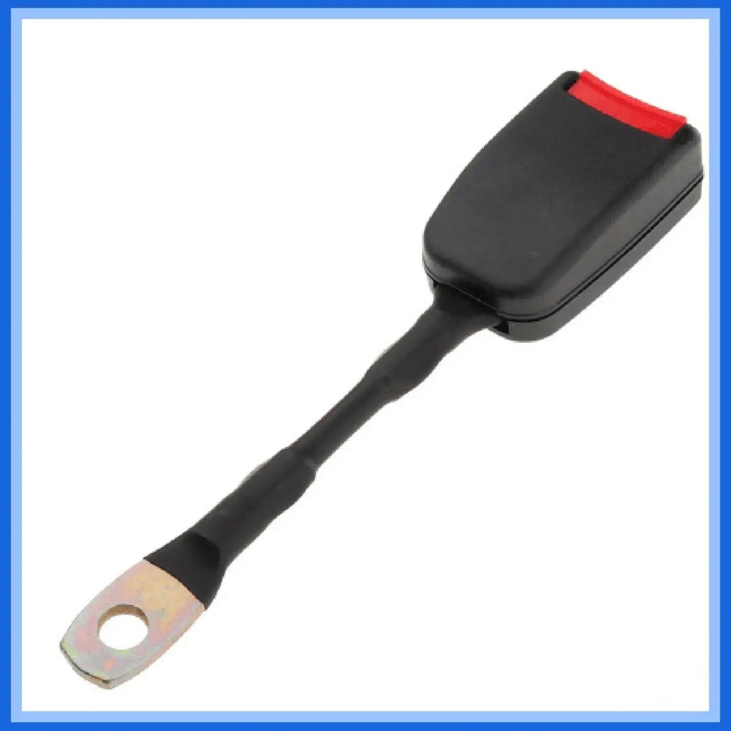 Seat Belt Extender Clip - 7.87 Inch ABS and Steel Strap for Front Seats, Suitable for Pregnant and Elderly Passengers