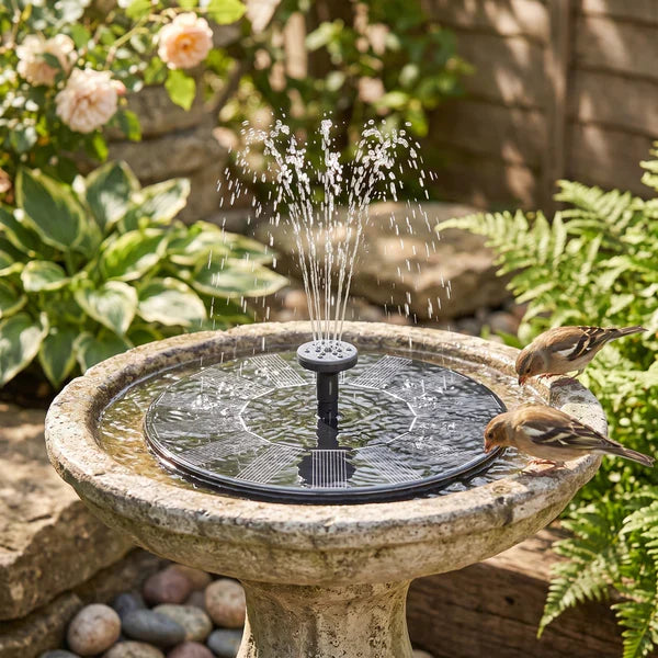 Eco-Friendly Solar Water Feature Pump with Customizable Sprays