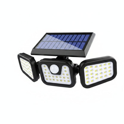 Outdoor Solar Motion Light with 74 LEDs and Adjustable Head