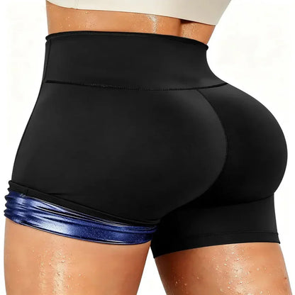 High Rise Active Shorts with Compression Support Wrap