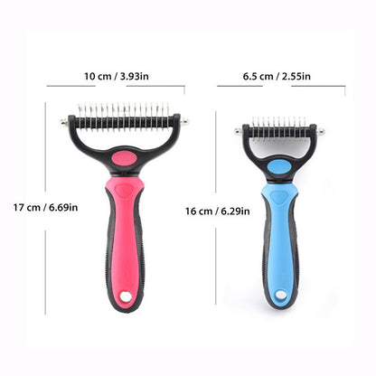 FurEase Grooming Brush for Effortless Undercoat Removal