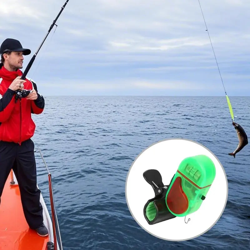 Smart Fishing Alert System with Audio and LED Indicators