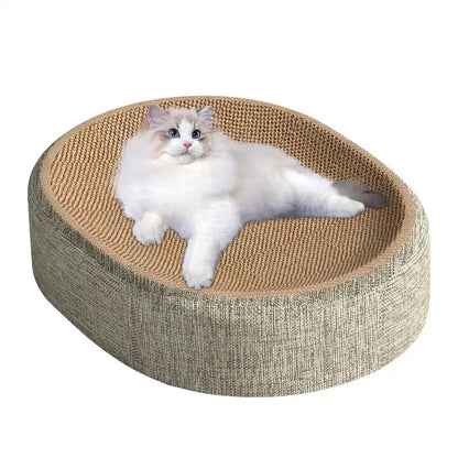 Cozy Cat Scratching Lounge with Grippy Base