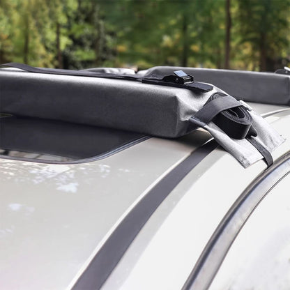 Soft Foam Roof Rack Pads for Kayaks, Surfboards, and Canoes – Includes 2 Straps and Bag