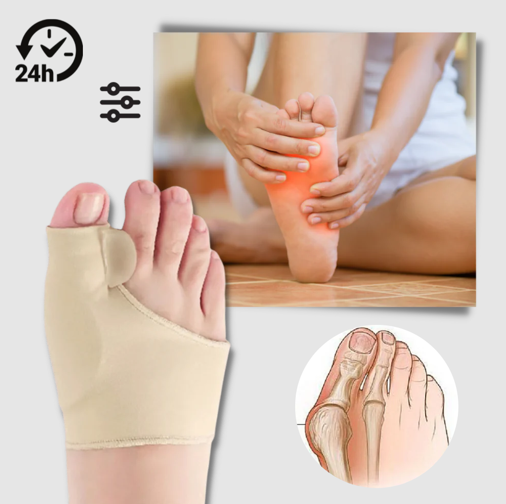 ComfortFit Bunion Relief System with Toe Spacer and Cushions