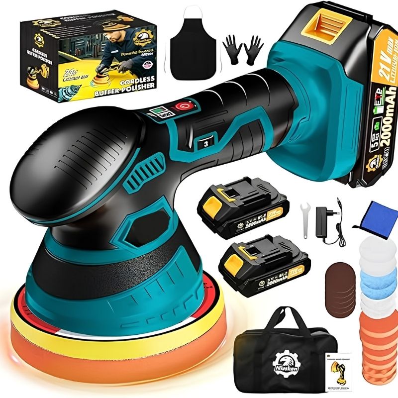 Cordless Paint Polisher for Effortless Auto Detailing