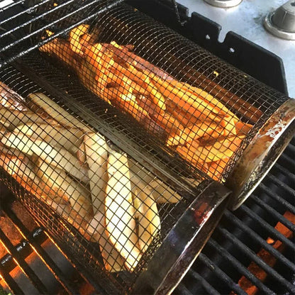 360-Degree Grill Basket for Perfectly Cooked Meals