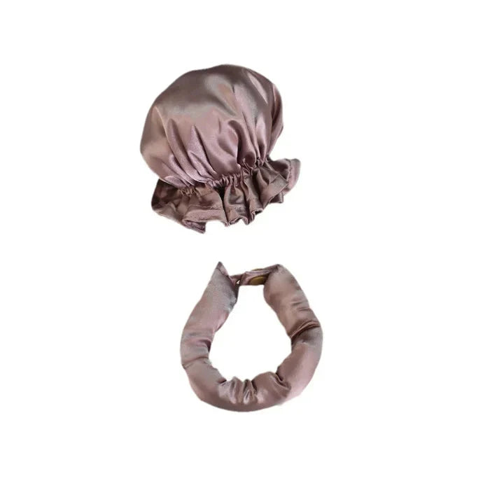 Satin Hair Curlers for Effortless Overnight Waves