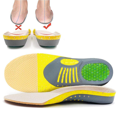 ComfortFit Cushioned Insoles with Arch Support for Flat Feet