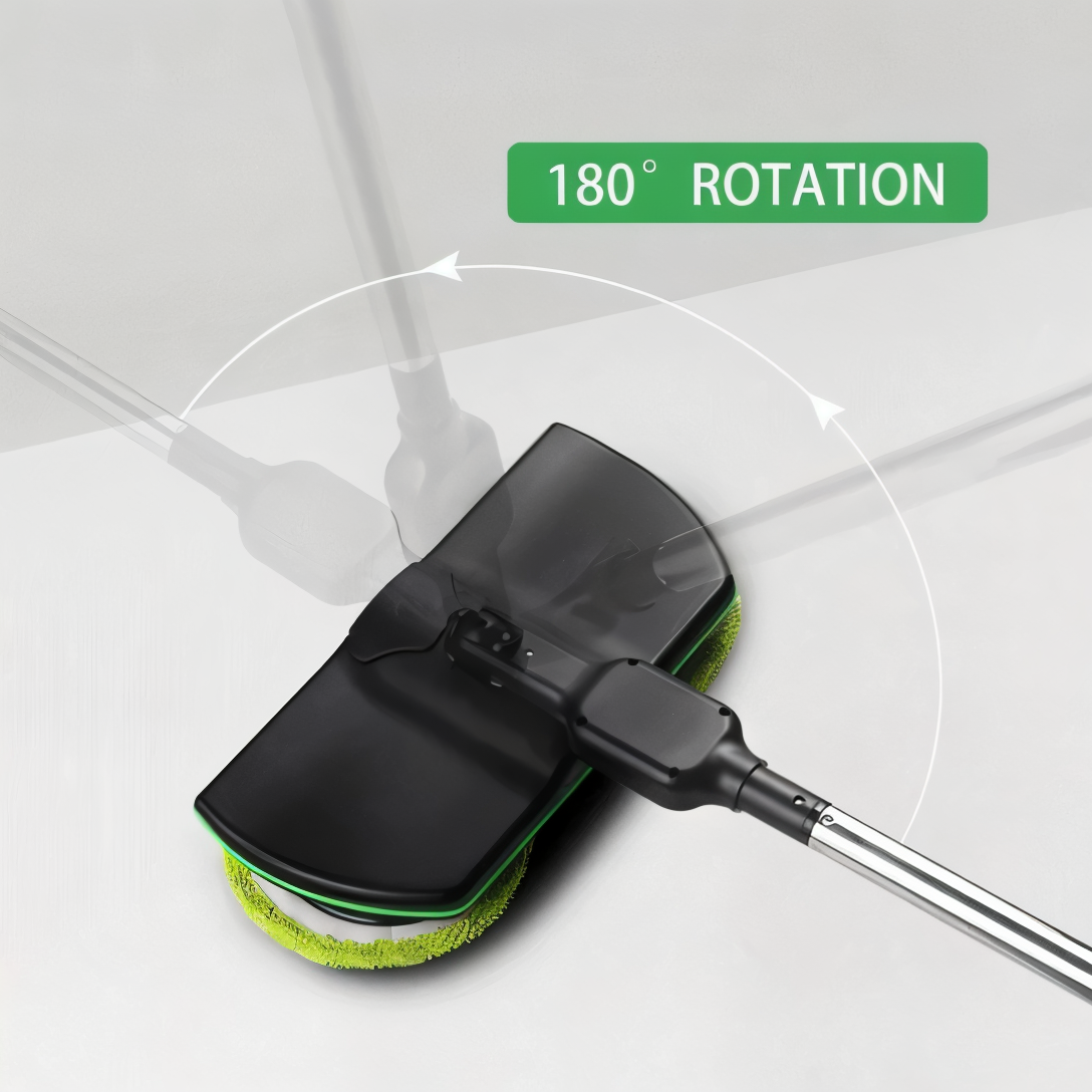 Dual Motor Electric Mop with Adjustable Handle, 40-50 Minutes Operation
