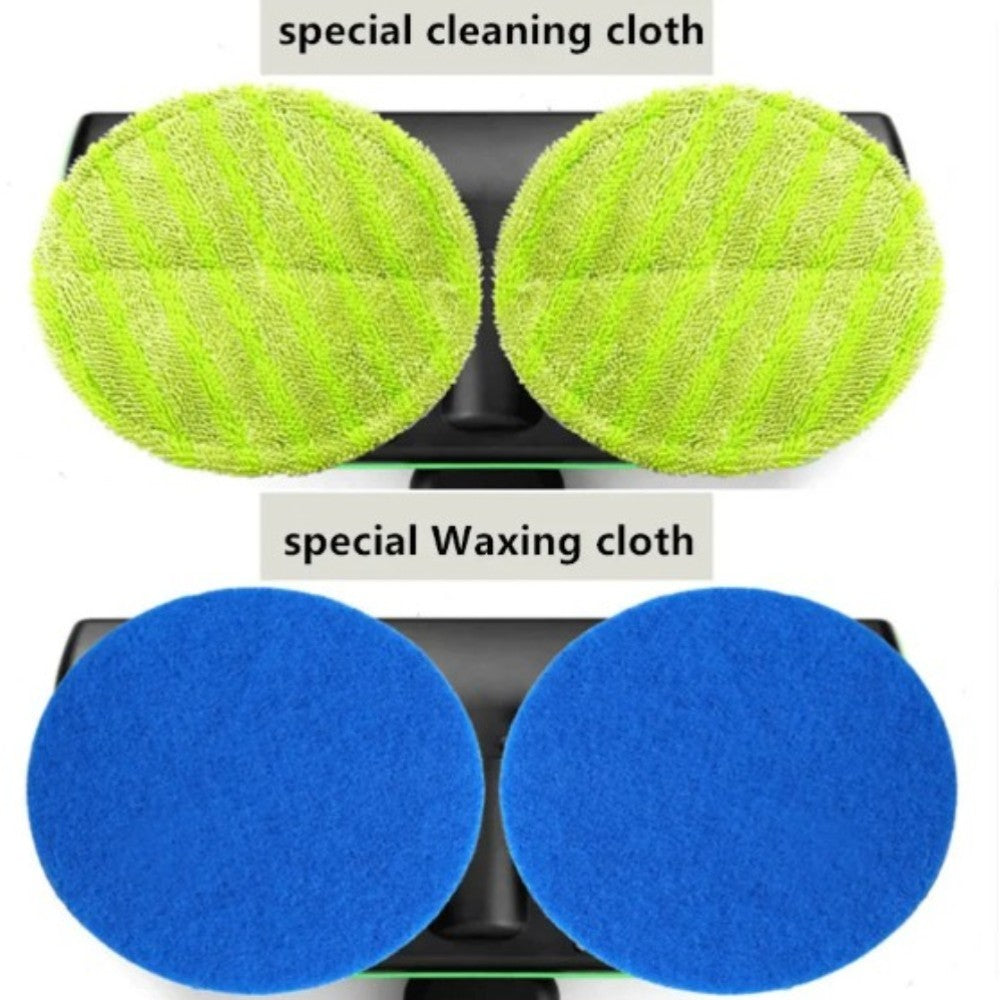 Dual Motor Electric Mop with Adjustable Handle, 40-50 Minutes Operation