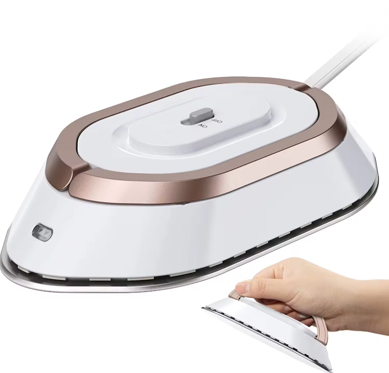 Portable Iron with Quick Heat Technology & Collapsible Handle