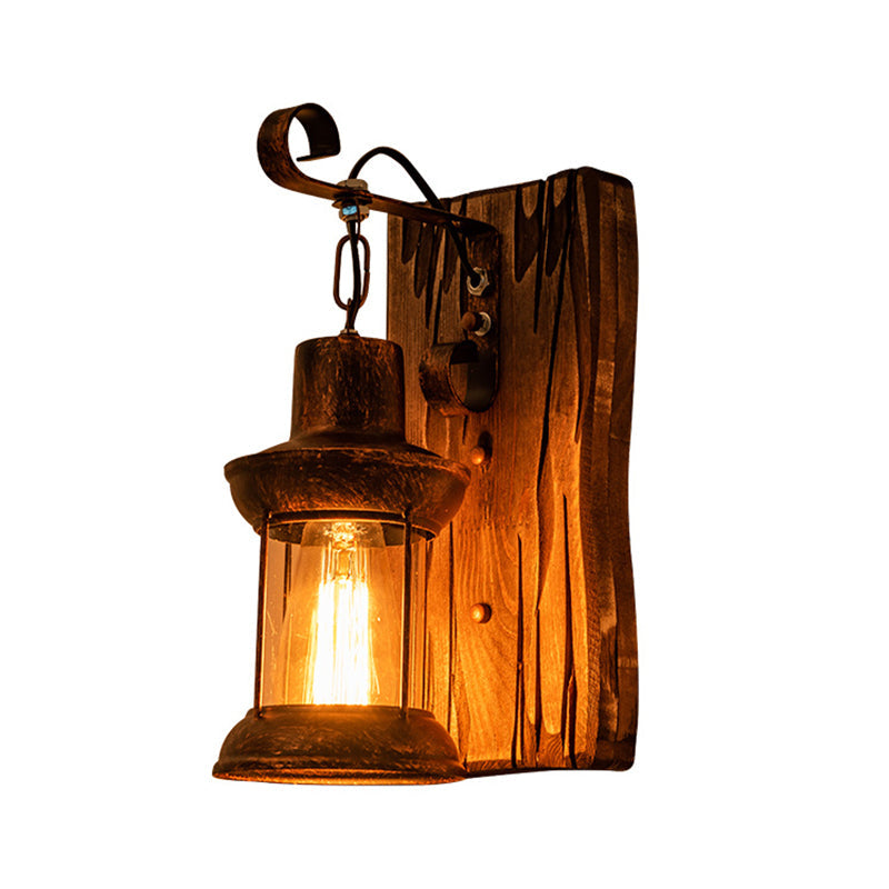 Stylish Iron Wall Fixture with Adjustable Metal Shade