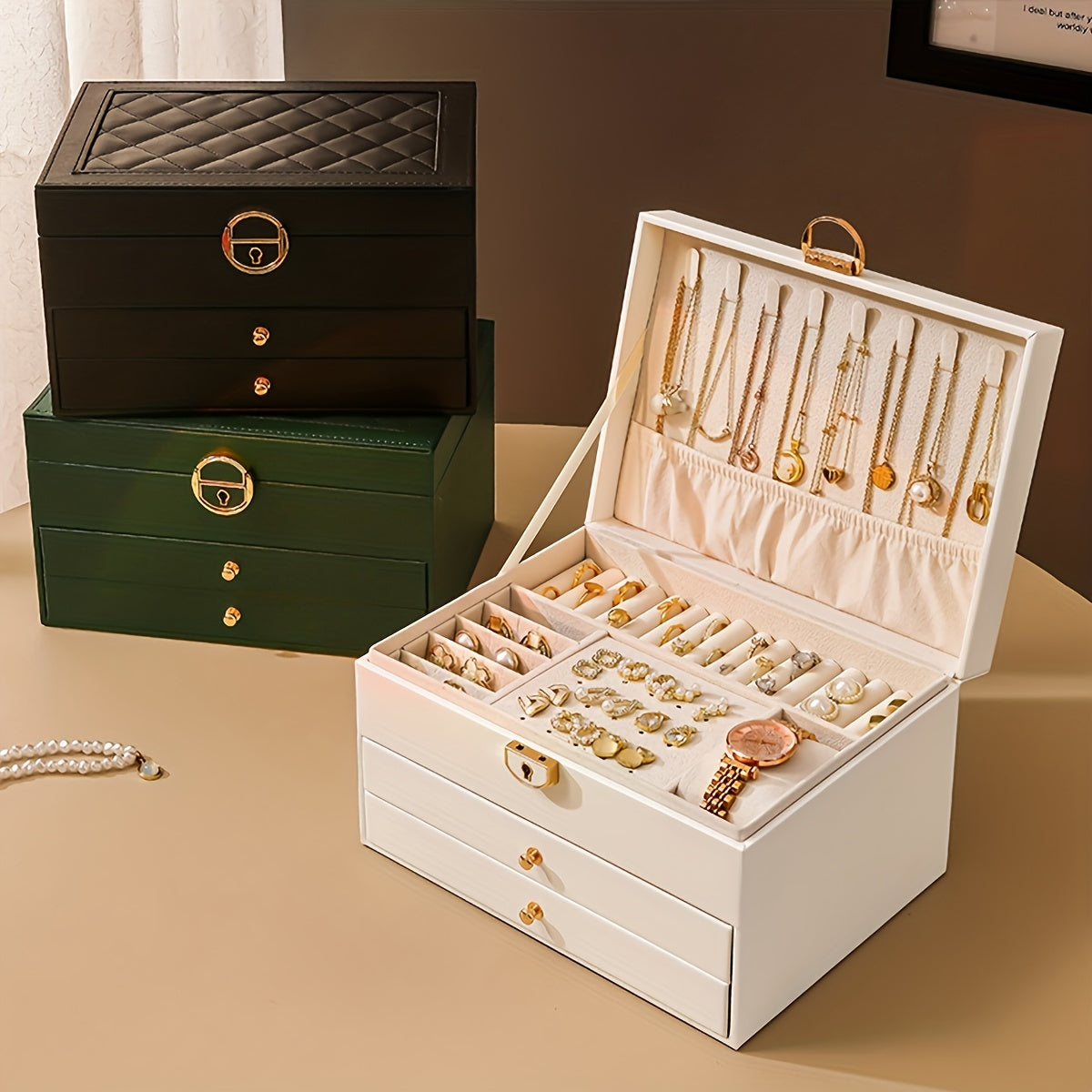 Jewelry Organizer with Drawers – Contemporary Design