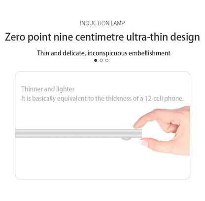 Rechargeable Under-Shelf Motion Light with Magnetic Mounting