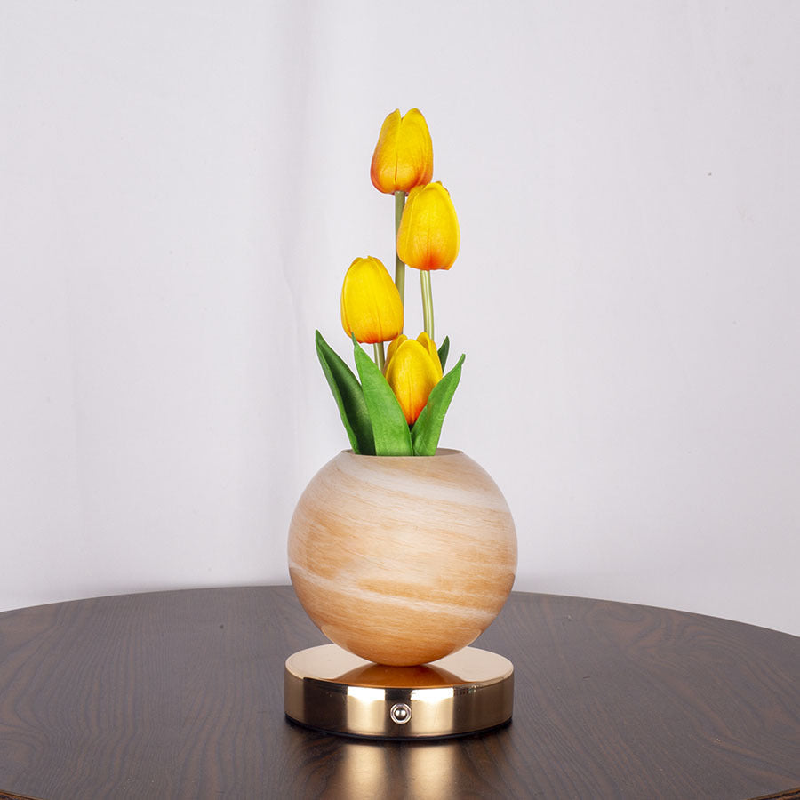 Tulip-Shaped LED Table Light