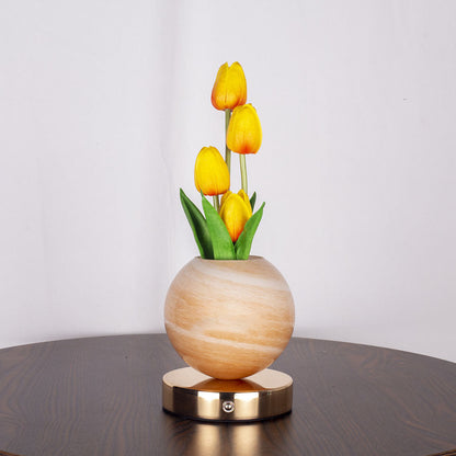 Tulip-Shaped LED Table Light