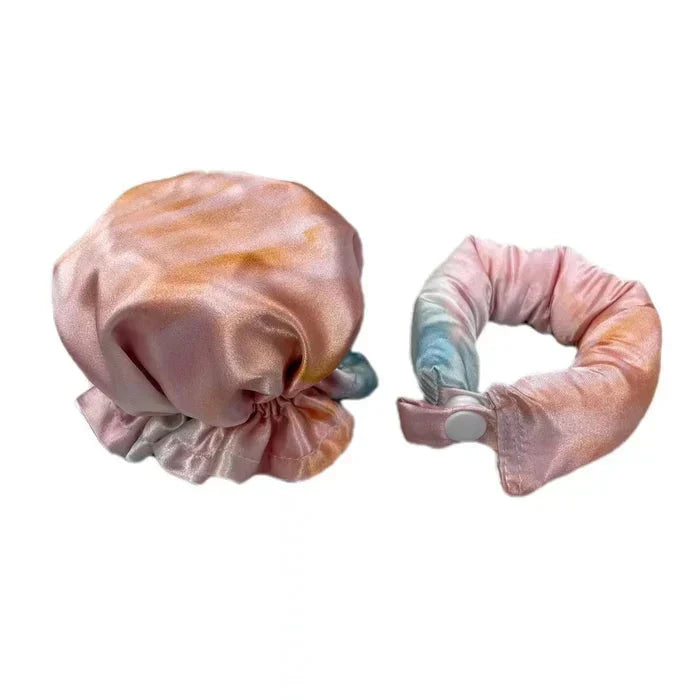 Satin Hair Curlers for Effortless Overnight Waves