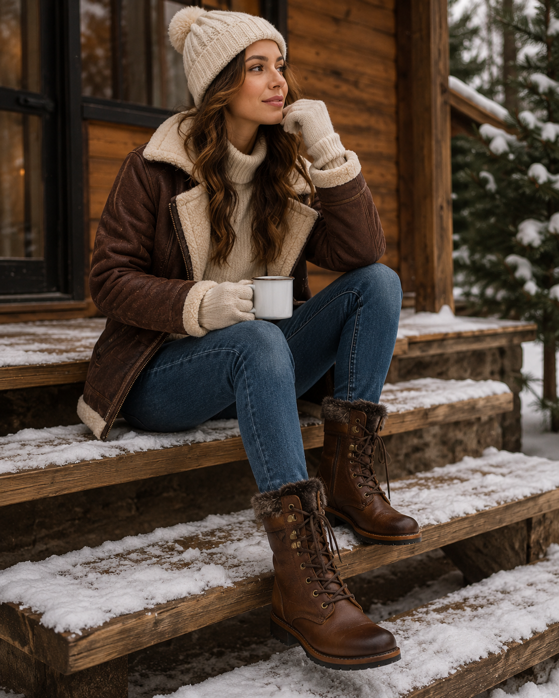 Ankle Boots for Women - Soft, Flexible, Fur-Lined Winter Footwear, Sizes 7-15