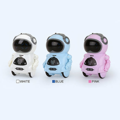 Mini Interactive Robot Companion with Dance and Light Features