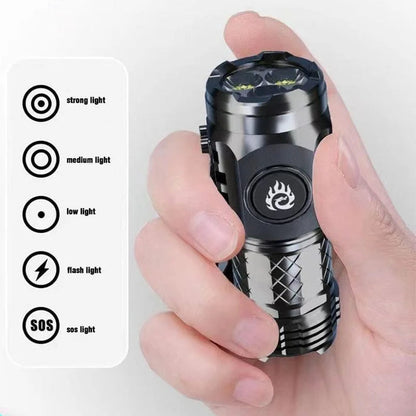 Pocket-Sized Ultra Bright LED Adventure Flashlight