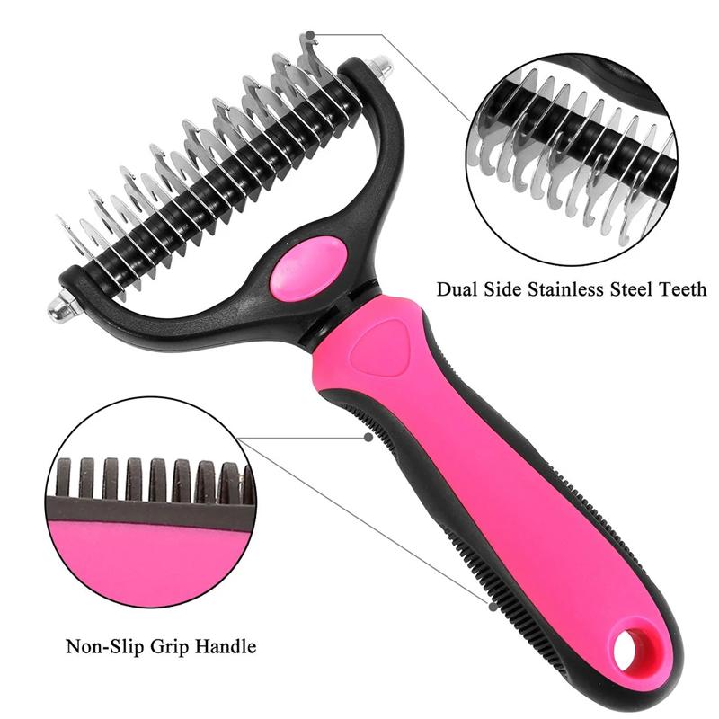 FurEase Grooming Brush for Effortless Undercoat Removal