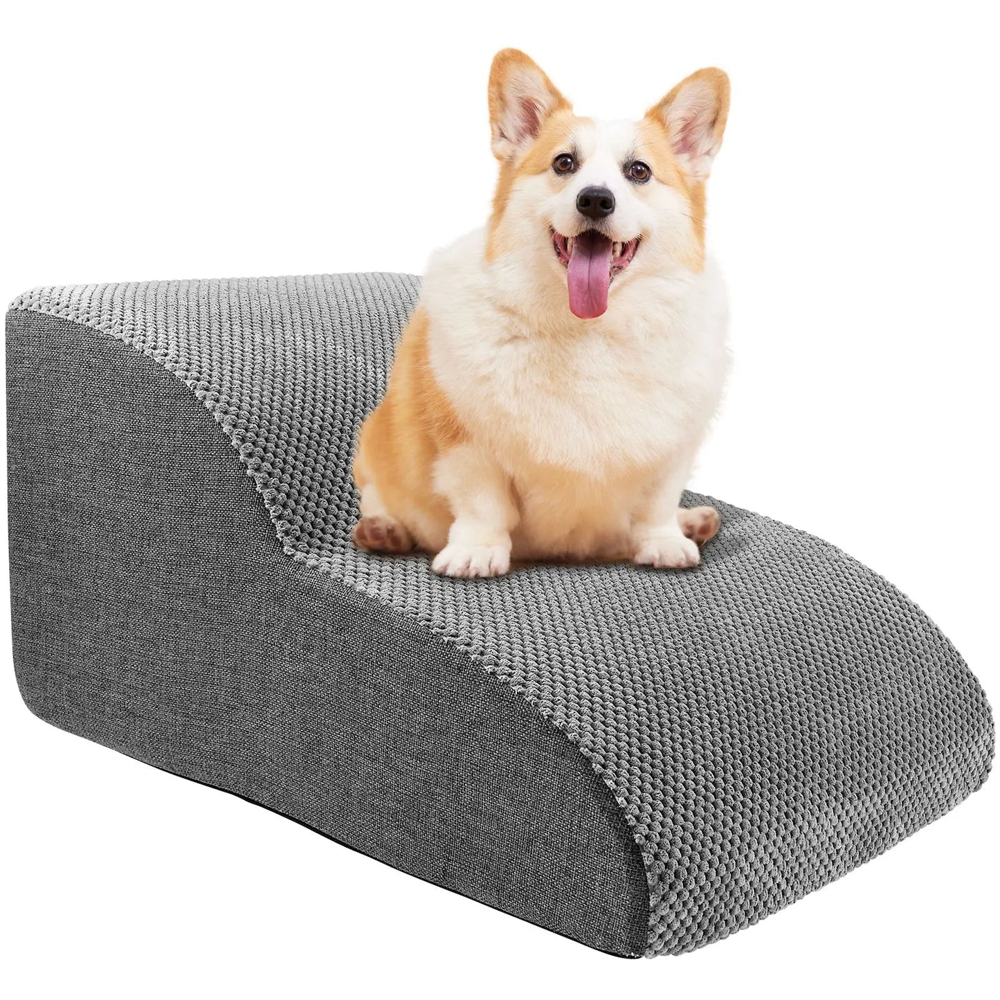 Pet Steps with Supportive Foam and Easy-Clean Cover