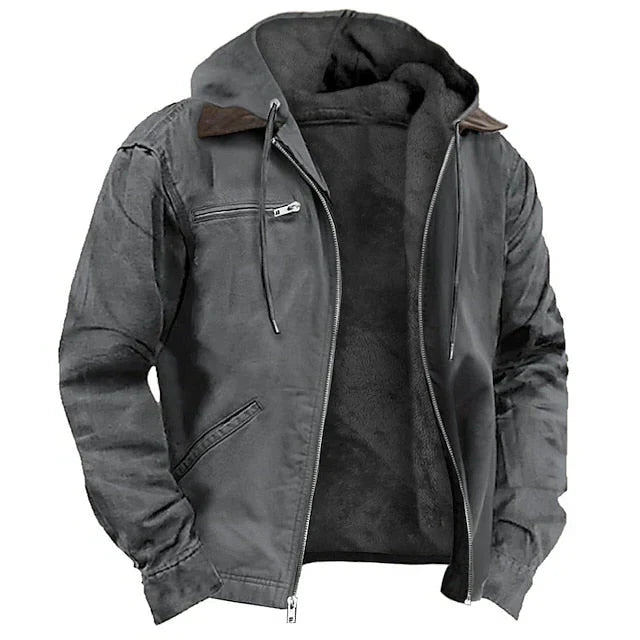 Sleek Men's Winter Coat for Effortless Warmth