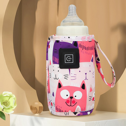 On-the-Go Bottle Heater with Custom Temperature Control