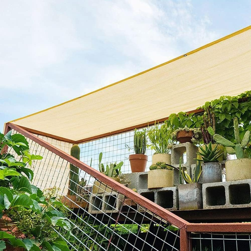 UV-Blocking Patio Canopy with Durable Grommets for Ultimate Shade