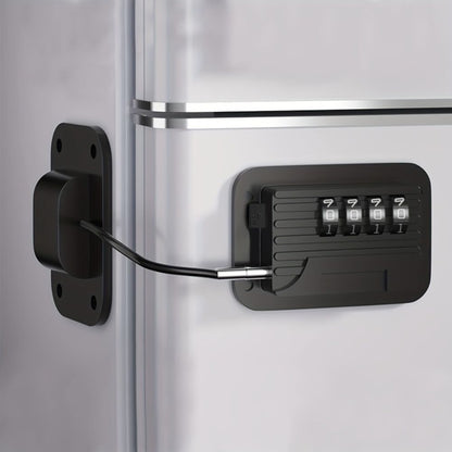 Secure Fridge Lock with Custom Code and Easy Adhesive Setup