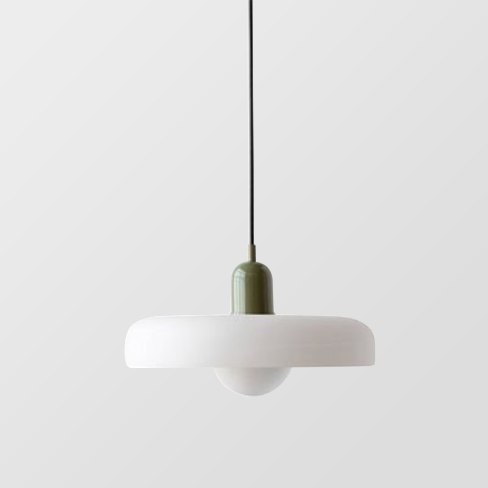 Two-Tone Pendant Light in Coastal Transitional Design