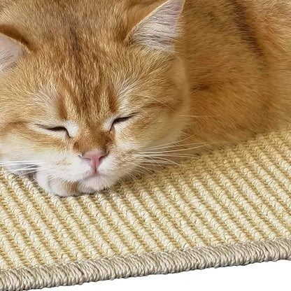Eco-Friendly Cat Scratch Mat for Claw Care and Furniture Protection