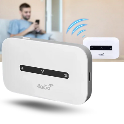 Travel-Ready WiFi Hub with 8-Hour Battery Life and Global Connectivity