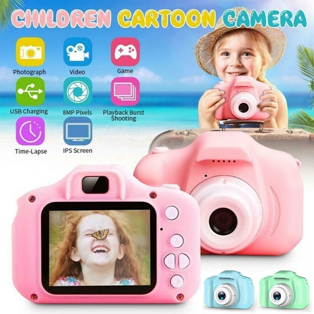 Retro Point and Shoot Camera for Kids, 1080P Video, 2.0 inch IPS, 13MP