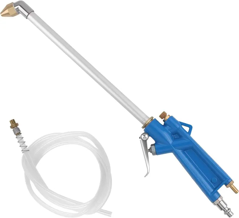 Versatile Air Cleaning Tool with Adjustable Nozzle & Quick Connect