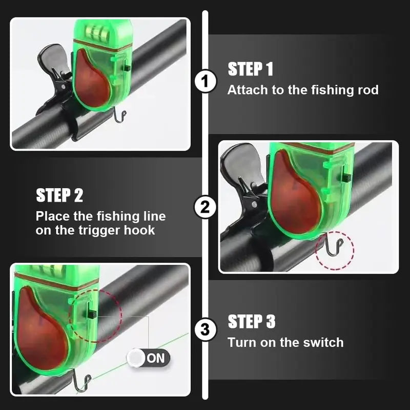 Smart Fishing Alert System with Audio and LED Indicators