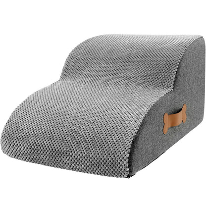 Pet Steps with Supportive Foam and Easy-Clean Cover