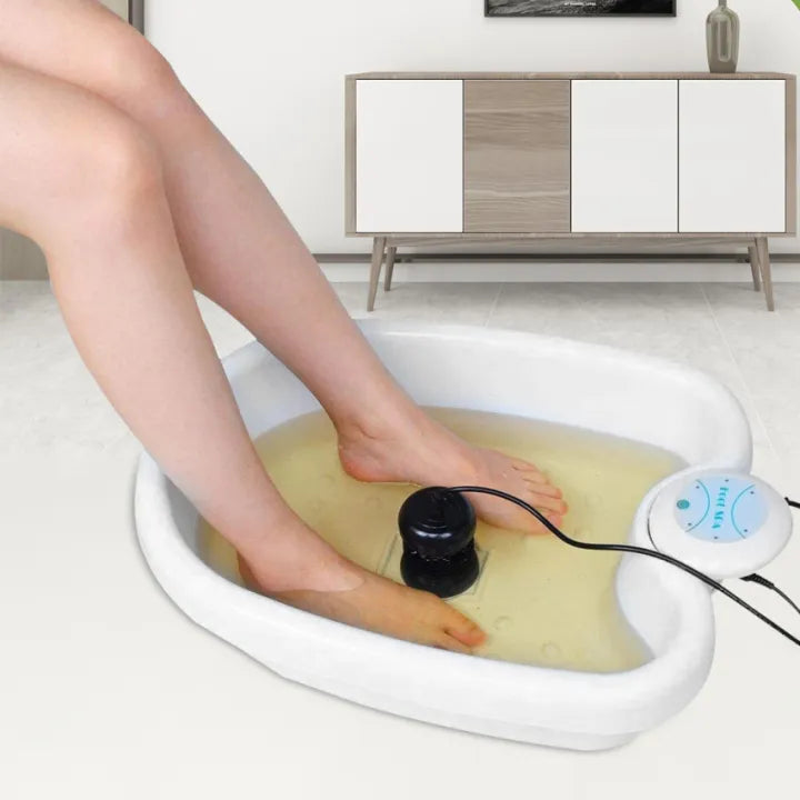 Foot Bliss Detox Spa: Vibrating Soak Bath for Relaxation