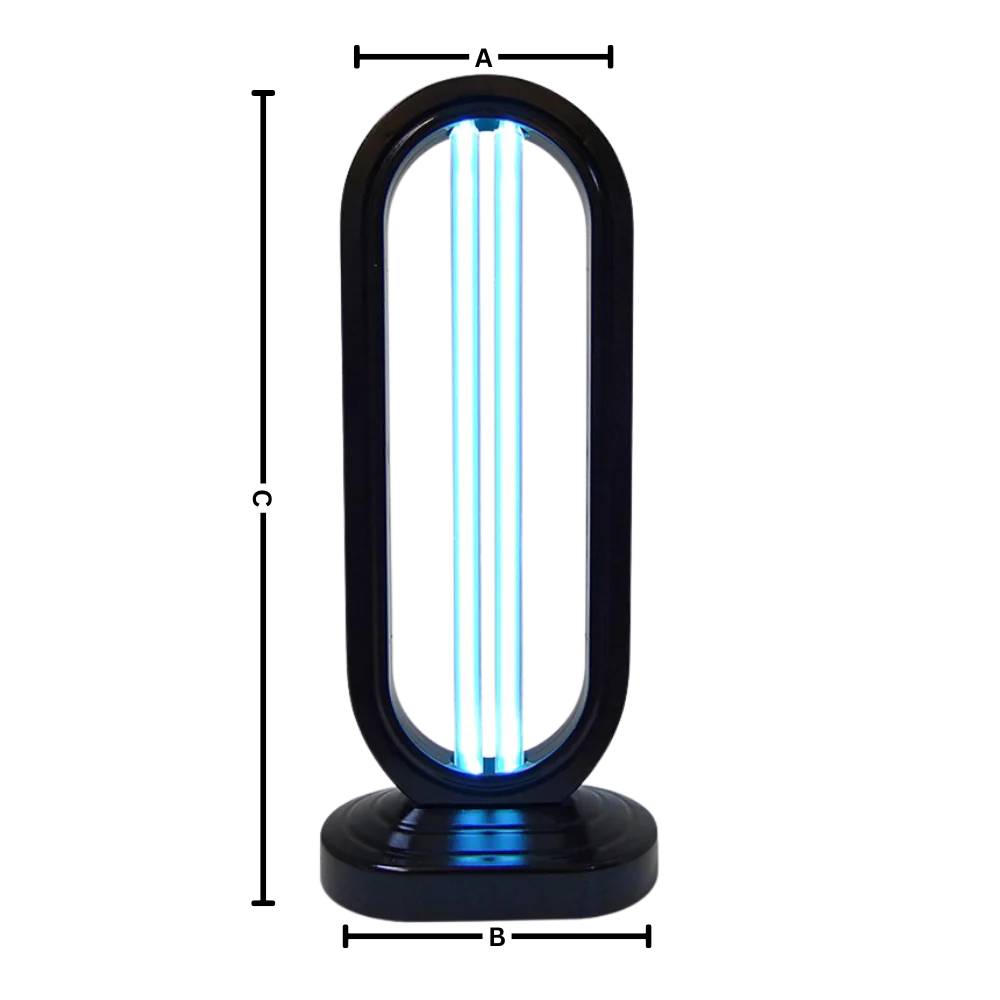 Remote-Controlled UV Light Bulb with Timer Function