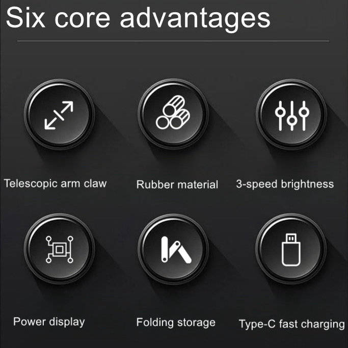 Magnetic Rechargeable Workshop Light for Automotive Tasks