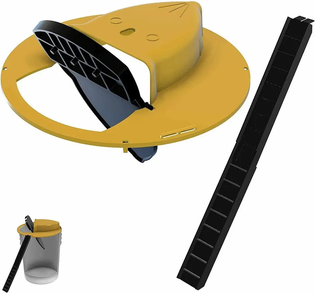 Innovative Bucket Rodent Trap with Smart Ramp System