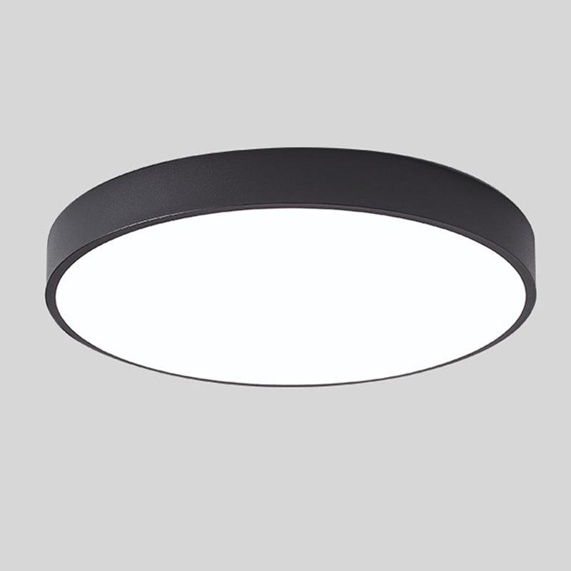 Contemporary Circular Ceiling Light with LED Technology