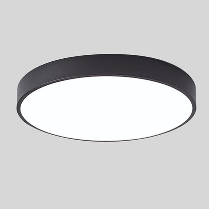 Contemporary Circular Ceiling Light with LED Technology