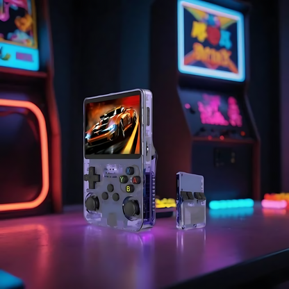 Portable Retro Game Console Featuring HD Display