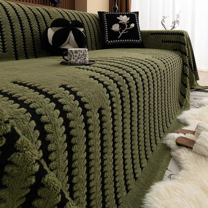 Knit Sofa Slipcover for Decorative Protection