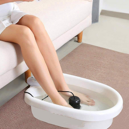 Foot Bliss Detox Spa: Vibrating Soak Bath for Relaxation