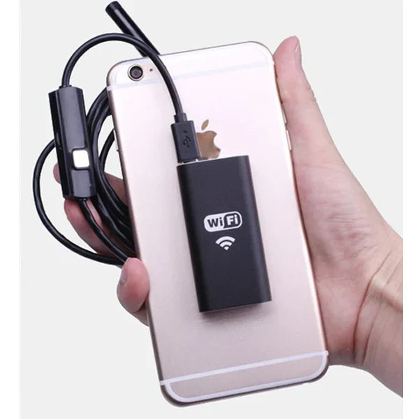 Smart Wireless Inspection Camera with LED Lighting & HD Recording